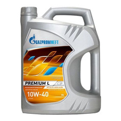 Моторное масло GAZPROMNEFT Premium L 10W-40 5л. полусинтетическое [2389900132]