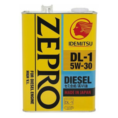 Моторное масло IDEMITSU Zepro Diesel DL-1 5W-30 4л. полусинтетическое [2156004]