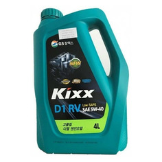 Моторное масло KIXX D1 RV 5W-40 4л. синтетическое [l2013440e1]