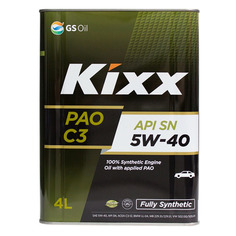 Моторное масло KIXX PAO 5W-40 4л. синтетическое [l209244te1]