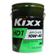 Моторное масло KIXX HD1 10W-40 20л. синтетическое [l2061p20e1]