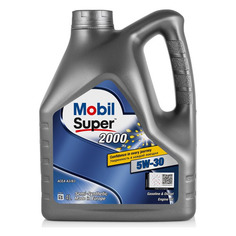 Моторное масло MOBIL Super 2000 X1 5W-30 4л. полусинтетическое [155317]