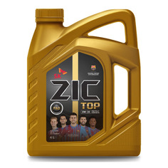 Моторное масло ZIC TOP 0W-30 4л. синтетическое [162680]