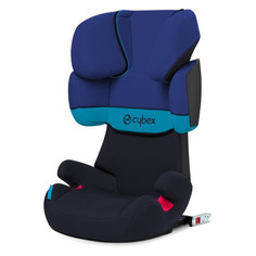 Автокресло детское CYBEX Solution X-Fix, 2/3, синий/темно-синий [514116005]