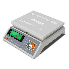 Весы фасов. Mertech M-ER 326AFU-3.01 LCD белый (3058)