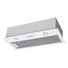 Вытяжка встраиваемая Weissgauff ALPHA 60 PB WH белый управление: кнопочное