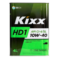 Моторное масло KIXX HD1 10W-40 1л. синтетическое [l2061al1e1]