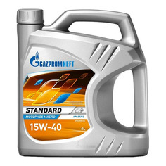 Моторное масло GAZPROMNEFT Standart 15W-40 4л. минеральное [2389901329]