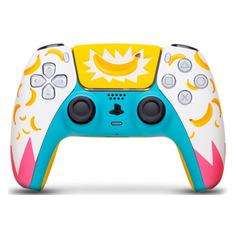 Геймпад беспроводной Rainbo DualSense Ice banana для PlayStation 5, мультиколор [94573] Noname