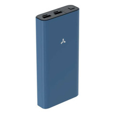 Внешний аккумулятор (Power Bank) Accesstyle Arnica 20M, 20000мAч, синий Noname