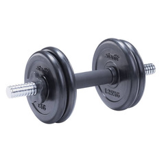 Гантель Starfit DB-712 1гант. 6кг обрезин. черный (УТ-00019984)