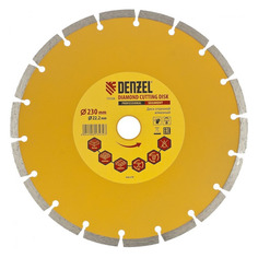 Алмазный диск DENZEL 73104, универсальный, 230мм, 2.6мм, 22.2мм, 1шт