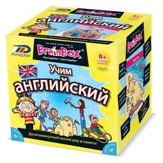 Настольная игра BRAINBOX Brainbox Учим Английский [90752]
