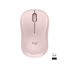 Мышь Logitech M221 SILENT, оптическая, беспроводная, USB, розовый [910-006512]