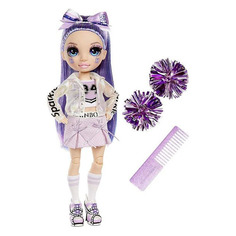Кукла-сюрприз для кукол RAINBOW HIGH Cheer Doll Violet Willow, 28см [572084]
