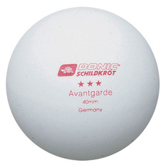 Мячи для настольного тениса DONIC Avantgarde 3, для взрослых и детей, белый [618036]