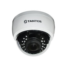 Камера видеонаблюдения аналоговая TANTOS TSc-Di1080pUVCv, 1080p, 2.8 - 12 мм, белый [00-00156686]