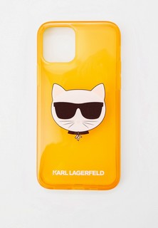 Чехол для iPhone Karl Lagerfeld 12/12 Pro (6.1), TPU FLUO Choupette