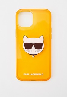 Чехол для iPhone Karl Lagerfeld 12 Pro Max (6.7), TPU FLUO Choupette