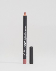Бархатистый карандаш для губ NYX Professional Makeup - Capetown-Коричневый цвет