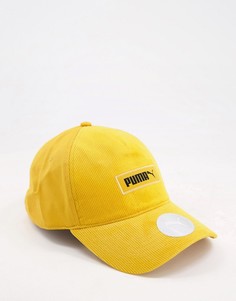 Желтая кепка с логотипом Puma-Желтый