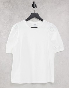 Белая футболка из органического хлопка с объемными рукавами Vero Moda Aware-Белый