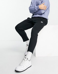 Черные суженные книзу джоггеры Nike Club-Черный цвет