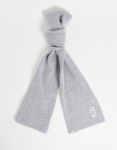 Серый трикотажный шарф Original Penguin