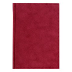 Ежедневник недатированный а5, 160 листов nuba, обложка искусственная кожа, бордовый Calligrata