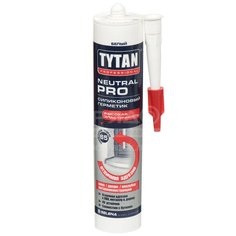Герметик силиконовый, Tytan, Neutral Pro, 93572, 310 мл, белый, нейтральный