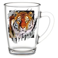 Кружка стекло, 350 мл, Призрак ночи, Декостек