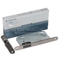 Защелка врезная, Apecs, 5300-M-WC-GRF, 25331, магнит, графит