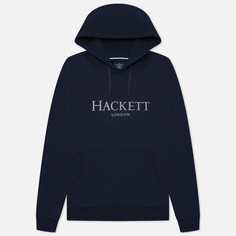 Мужская толстовка Hackett London Logo Hoodie, цвет синий