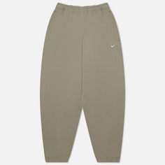 Мужские брюки Nike NRG Solo Swoosh Fleece, цвет оливковый