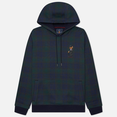 Мужская толстовка Hackett Blackwatch Harry Hoodie, цвет синий