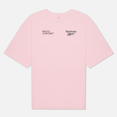 Мужская футболка Reebok x Monochrome Logo, цвет розовый