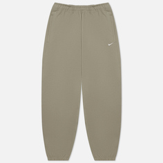 Женские брюки Nike NRG Solo Swoosh Fleece, цвет оливковый
