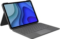 Чехол-клавиатура Logitech Combo Touch для Apple iPad Pro 11&quot; (серый)