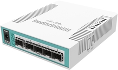 Коммутатор MikroTik CRS106-1C-5S (белый)