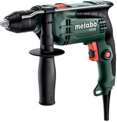 Ударная дрель Metabo SBE 650 (зеленый, черный)