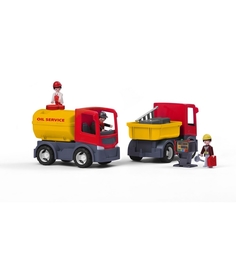 Грузовик Multigo с цистерной и сменным кузовом