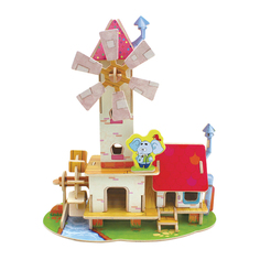 Пазл 3D Rezark дом мельника