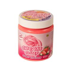 Слайм Slime cream-slime с ароматом клубники