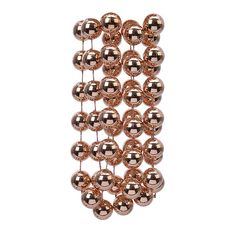 Гирлянда из маленьких бусинок Kaemingk коричневая 2х270 см