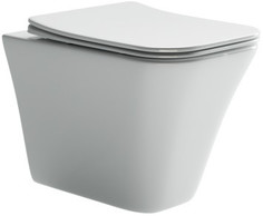 Подвесной безободковый унитаз с сиденьем микролифт Ceramica Nova Mono CN1902