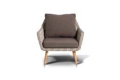 Кресло прованс (outdoor) коричневый 80x77x80 см.
