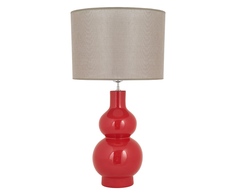 Настольная лампа (valditaro) красный 35x58x35 см.