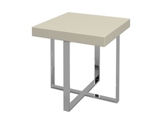 Приставной столик vigo (mod interiors) серый 50x50x50 см.
