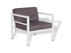 Кресло эстелья (outdoor) серый 73x65x78 см.