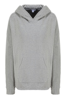 Серое хлопковое худи James Perse